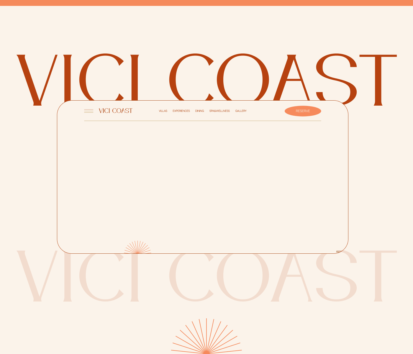 Vici coast website showcase gif